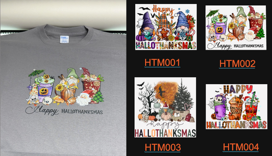 HALLOTHANKSMAS SHIRTS