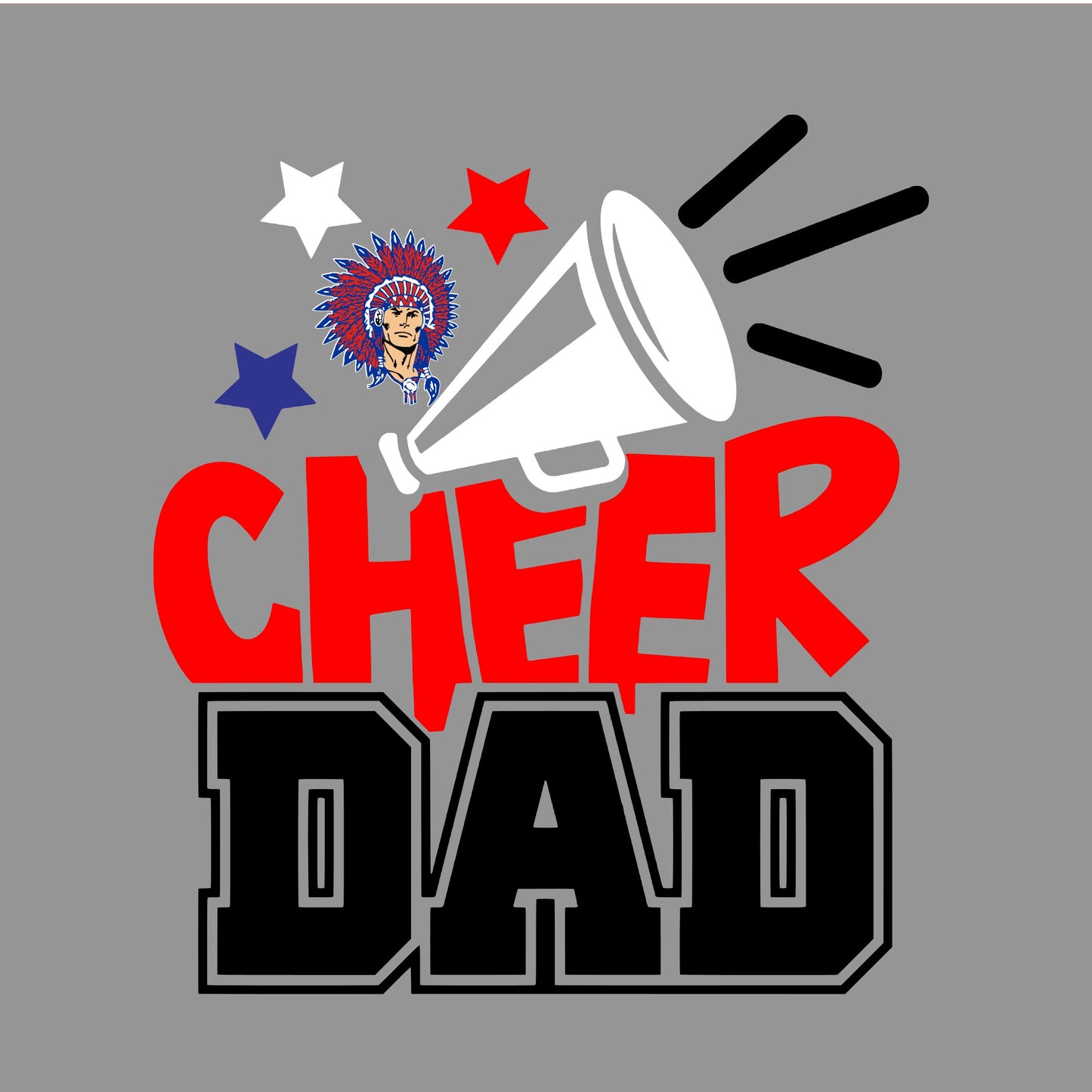 DAD cheer Hoodie