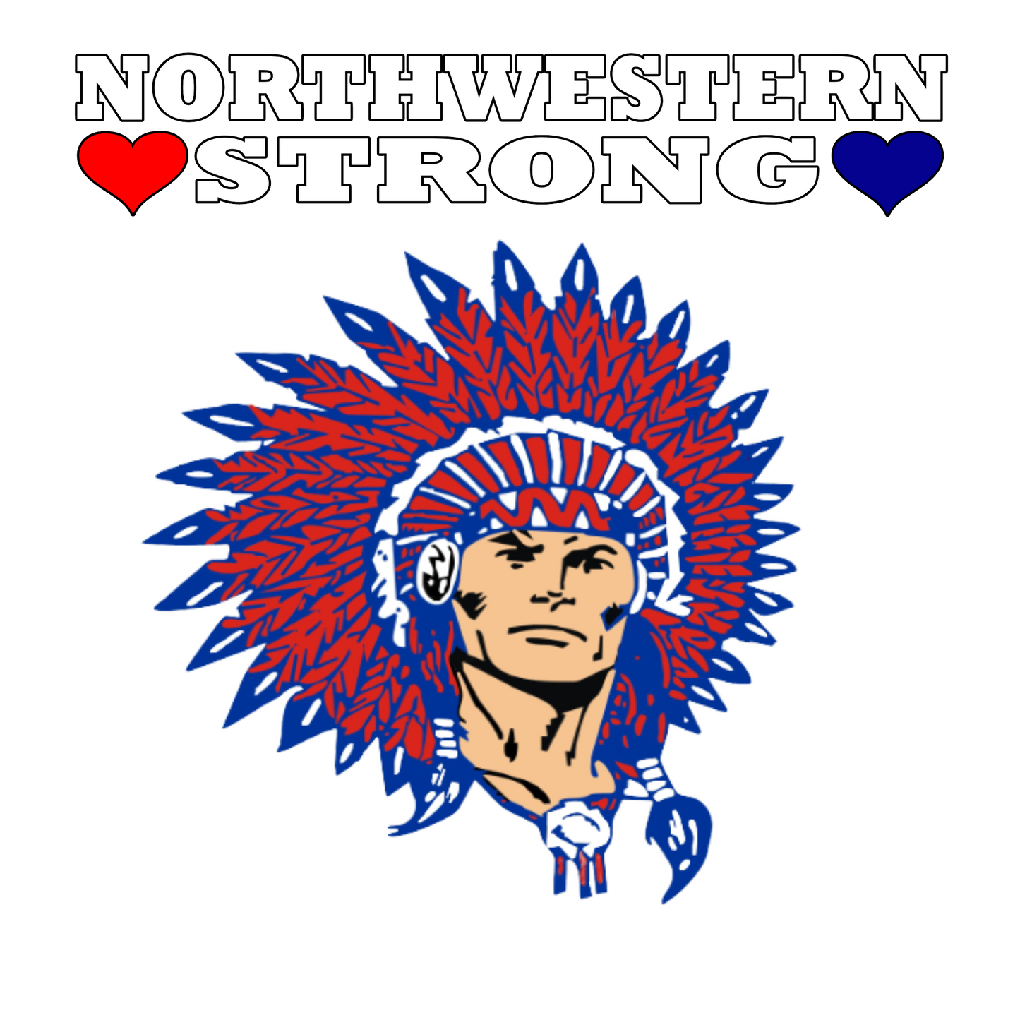 Northwestern strong T-shirt