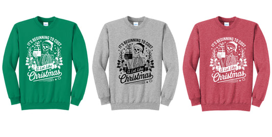 Christmas crew neck sweatshirts